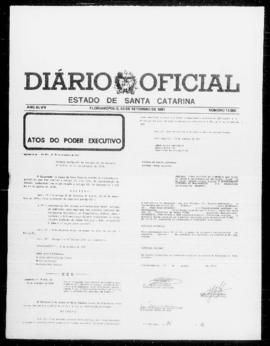 Diário Oficial do Estado de Santa Catarina. Ano 47. N° 11800 de 03/09/1981