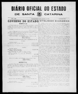 Diário Oficial do Estado de Santa Catarina. Ano 8. N° 2131 de 30/10/1941