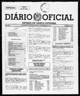 Diário Oficial do Estado de Santa Catarina. Ano 66. N° 16122 de 10/03/1999