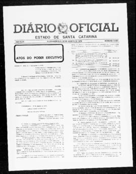 Diário Oficial do Estado de Santa Catarina. Ano 43. N° 11051 de 22/08/1978