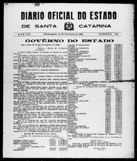 Diário Oficial do Estado de Santa Catarina. Ano 3. N° 788 de 18/11/1936