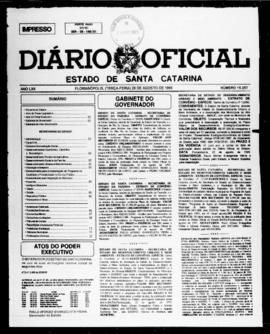Diário Oficial do Estado de Santa Catarina. Ano 62. N° 15257 de 29/08/1995