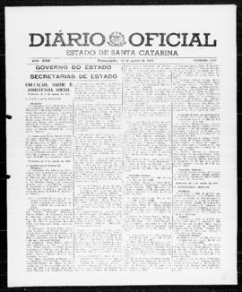 Diário Oficial do Estado de Santa Catarina. Ano 22. N° 5437 de 23/08/1955
