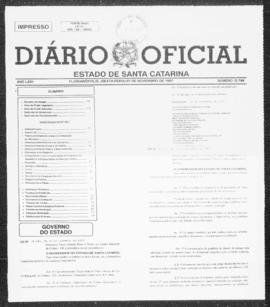 Diário Oficial do Estado de Santa Catarina. Ano 64. N° 15798 de 07/11/1997