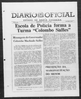 Diário Oficial do Estado de Santa Catarina. Ano 40. N° 10038 de 25/07/1974