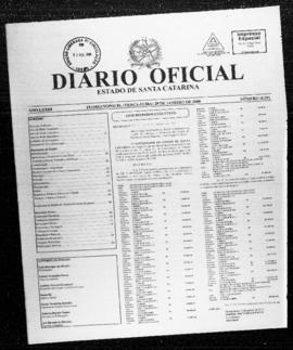Diário Oficial do Estado de Santa Catarina. Ano 73. N° 18291 de 29/01/2008