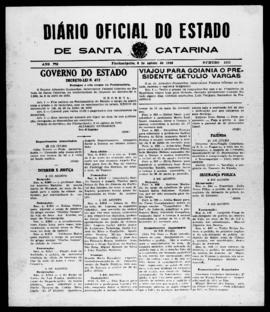 Diário Oficial do Estado de Santa Catarina. Ano 7. N° 1821 de 06/08/1940