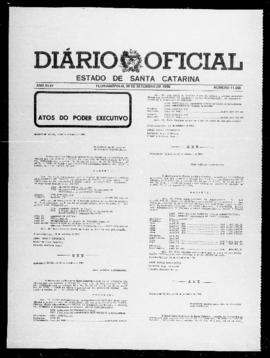 Diário Oficial do Estado de Santa Catarina. Ano 46. N° 11556 de 09/09/1980