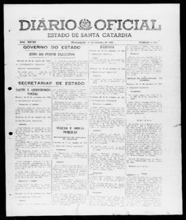 Diário Oficial do Estado de Santa Catarina. Ano 28. N° 6910 de 17/10/1961