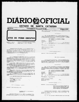 Diário Oficial do Estado de Santa Catarina. Ano 48. N° 12013 de 19/07/1982