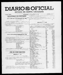 Diário Oficial do Estado de Santa Catarina. Ano 27. N° 6705 de 21/12/1960