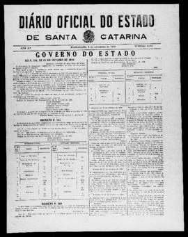 Diário Oficial do Estado de Santa Catarina. Ano 15. N° 3816 de 03/11/1948