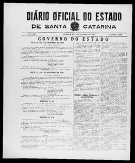 Diário Oficial do Estado de Santa Catarina. Ano 14. N° 3600 de 02/12/1947