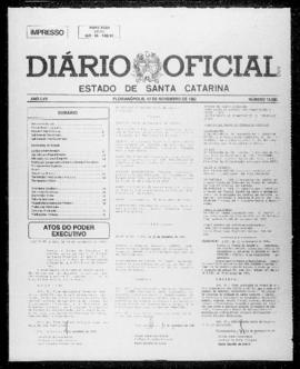 Diário Oficial do Estado de Santa Catarina. Ano 57. N° 14565 de 12/11/1992