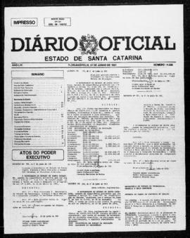 Diário Oficial do Estado de Santa Catarina. Ano 56. N° 14222 de 27/06/1991