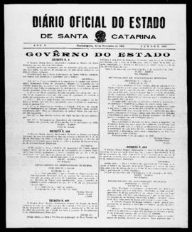 Diário Oficial do Estado de Santa Catarina. Ano 5. N° 1349 de 12/11/1938