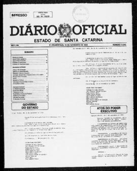 Diário Oficial do Estado de Santa Catarina. Ano 58. N° 14812 de 16/11/1993