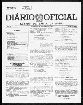 Diário Oficial do Estado de Santa Catarina. Ano 56. N° 14405 de 18/03/1992