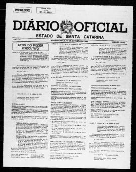 Diário Oficial do Estado de Santa Catarina. Ano 53. N° 13062 de 14/10/1986