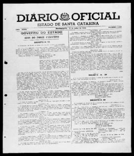 Diário Oficial do Estado de Santa Catarina. Ano 26. N° 6363 de 20/07/1959