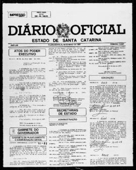 Diário Oficial do Estado de Santa Catarina. Ano 53. N° 13207 de 19/05/1987