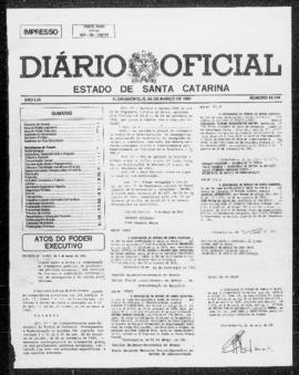 Diário Oficial do Estado de Santa Catarina. Ano 56. N° 14144 de 06/03/1991