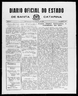Diário Oficial do Estado de Santa Catarina. Ano 1. N° 157 de 15/09/1934