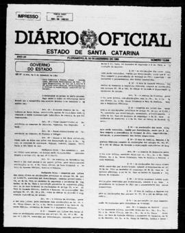 Diário Oficial do Estado de Santa Catarina. Ano 53. N° 13099 de 05/12/1986
