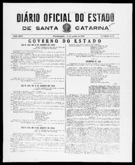 Diário Oficial do Estado de Santa Catarina. Ano 17. N° 4240 de 17/08/1950