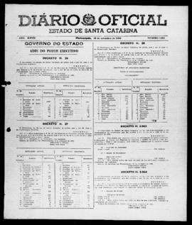 Diário Oficial do Estado de Santa Catarina. Ano 27. N° 6653 de 29/09/1960