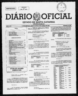 Diário Oficial do Estado de Santa Catarina. Ano 67. N° 16383 de 30/03/2000