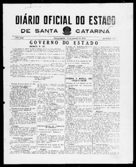 Diário Oficial do Estado de Santa Catarina. Ano 19. N° 4824 de 22/01/1953