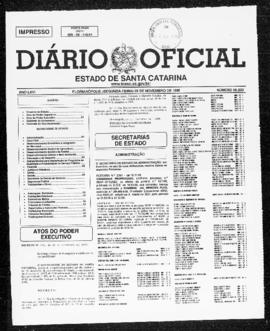 Diário Oficial do Estado de Santa Catarina. Ano 66. N° 16300 de 29/11/1999