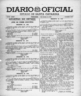 Diário Oficial do Estado de Santa Catarina. Ano 24. Nº 5952 de 03/10/1957