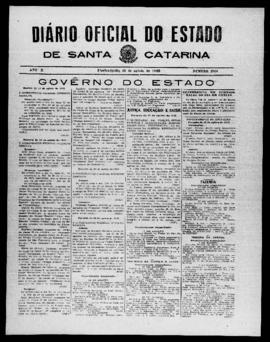 Diário Oficial do Estado de Santa Catarina. Ano 10. N° 2568 de 23/08/1943