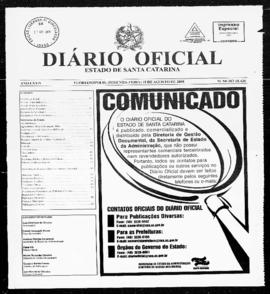 Diário Oficial do Estado de Santa Catarina. Ano 74. N° 18426 de 18/08/2008