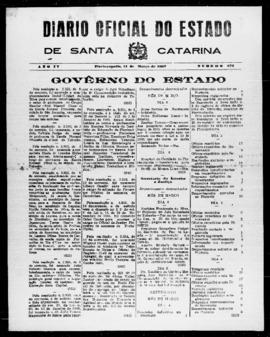 Diário Oficial do Estado de Santa Catarina. Ano 4. N° 876 de 11/03/1937