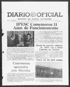 Diário Oficial do Estado de Santa Catarina. Ano 39. N° 9886 de 12/12/1973