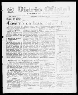 Diário Oficial do Estado de Santa Catarina. Ano 29. N° 7157 de 22/10/1962