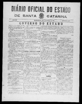 Diário Oficial do Estado de Santa Catarina. Ano 15. N° 3829 de 23/11/1948
