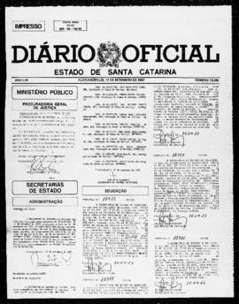 Diário Oficial do Estado de Santa Catarina. Ano 53. N° 13292 de 17/09/1987