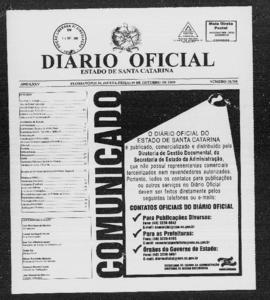 Diário Oficial do Estado de Santa Catarina. Ano 75. N° 18708 de 09/10/2009