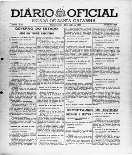 Diário Oficial do Estado de Santa Catarina. Ano 24. Nº 5895 de 12/07/1957