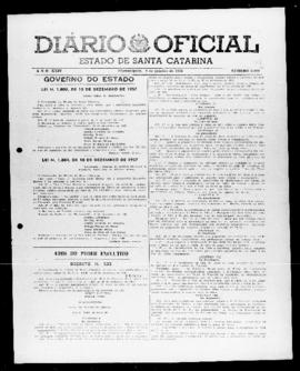 Diário Oficial do Estado de Santa Catarina. Ano 24. N° 6009 de 09/01/1958