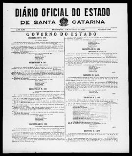 Diário Oficial do Estado de Santa Catarina. Ano 13. N° 3343 de 07/11/1946