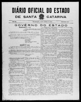Diário Oficial do Estado de Santa Catarina. Ano 11. N° 2845 de 24/10/1944
