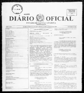 Diário Oficial do Estado de Santa Catarina. Ano 71. N° 17561 de 19/01/2005