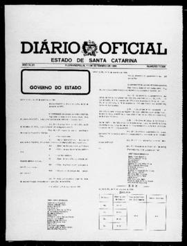 Diário Oficial do Estado de Santa Catarina. Ano 46. N° 11558 de 11/09/1980