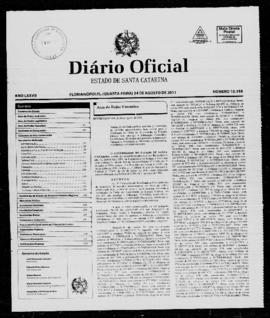 Diário Oficial do Estado de Santa Catarina. Ano 77. N° 19158 de 24/08/2011