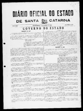 Diário Oficial do Estado de Santa Catarina. Ano 21. N° 5105 de 31/03/1954